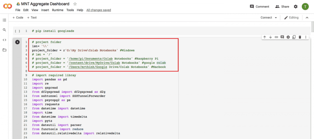 google colab switching between multiple runtimes