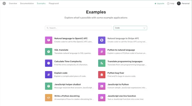 Một số ví dụ về ứng dụng của GPT model bao gồm ChatGPT