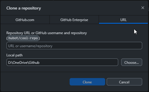Clone Github repo về máy